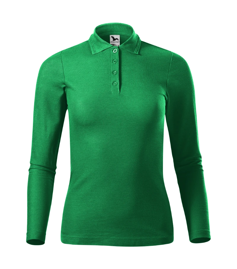 Bluză PIQUE POLO LS