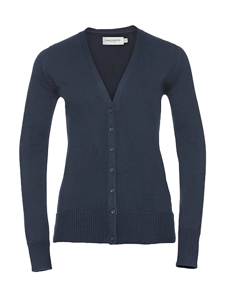 Ladies' V-Neck Knitted Cardigan